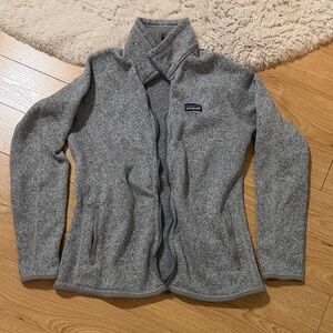 Patagonia Women's Heather Gray Utility Jacket *zipper broken*